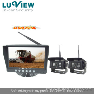 2.4G Wireless Car Camera System for Heavy-Duty Equipments